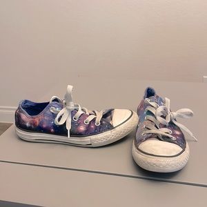 Converse Galaxy Print size 1 youth used condition